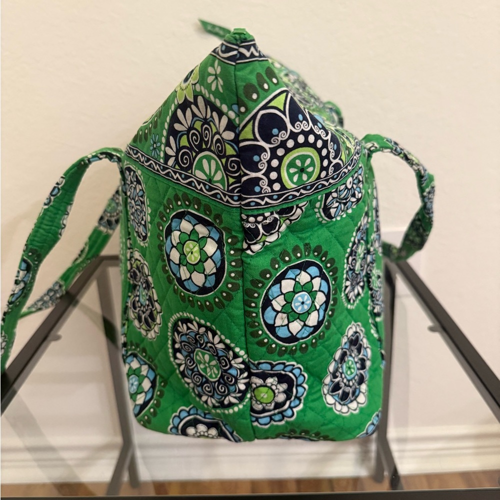Vera Bradley Weekender Tote Cupcakes Green - Picture 6 of 6